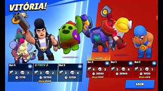 batalha de treino com todos os brawlers! (raros)