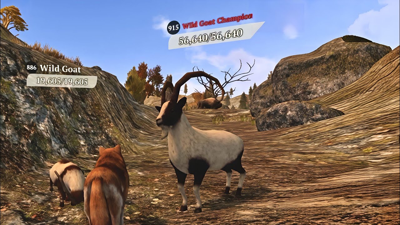 The Wolf - Wild Goat Champion In Featured Dark Forest 🏆