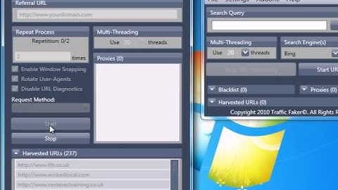 How To Use Traffic Fakers Inbuilt Referral Faker