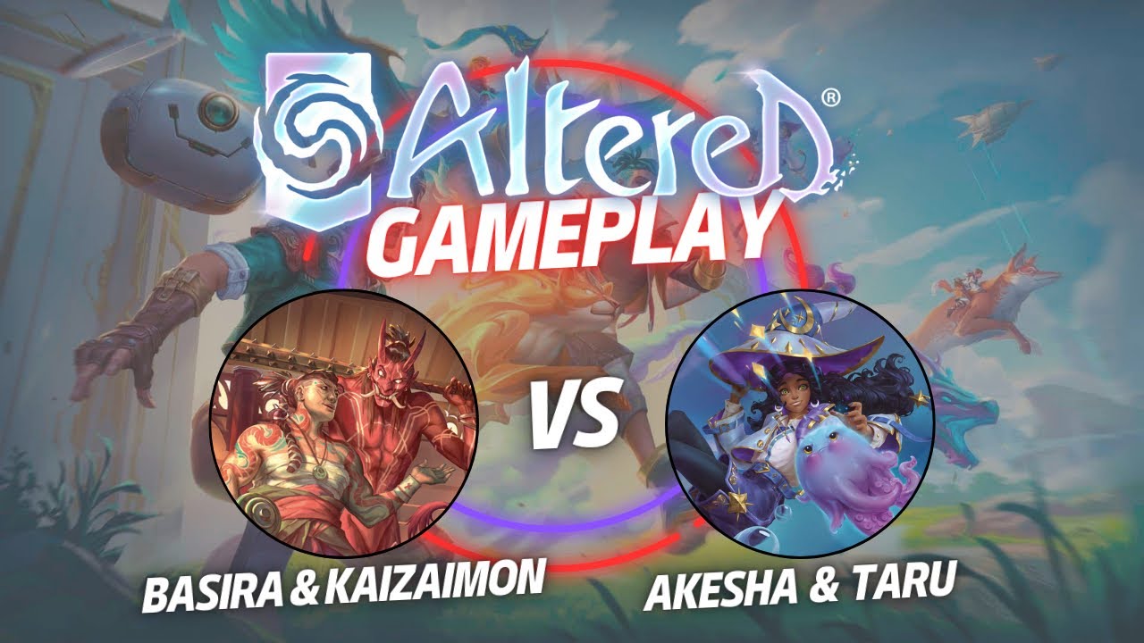 Altered TCG - Gameplay - Edison (Basira & Kaizaimon) vs Ben Soh (Akesha ...