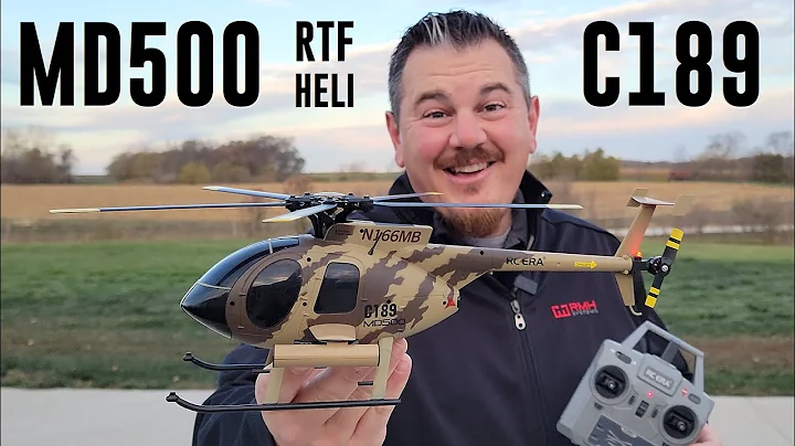 RC Era - MD500 | C189 - RTF Heli - Unbox, Build, & Maiden Flight