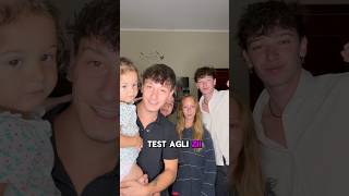 Test agli zii della Next Family! Chi è lo zio migliore?😂🩵 #baby #familyvlog #dailyshorts