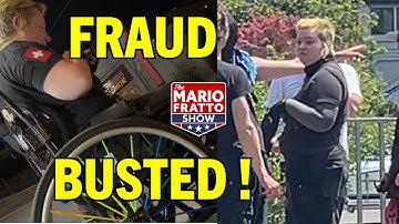 ANTIFA Activist CAUGHT FAKING Wheelchair Use!