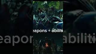Optimus prime knight form vs scourge command of unicron the chaos bringer transformer battle