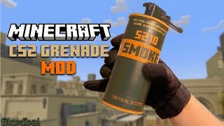 Minecraft CS2 Grenades | Best Tactical Explosives Mod | Showcase
