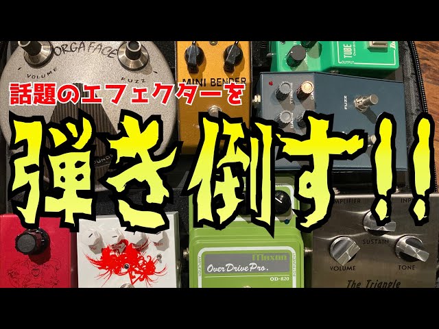 エフェクターレビュー】ギター好き必見！！至極のエフェクターを心行く