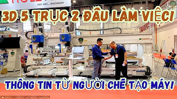Khám phá CNC 3D 5 trục 2 đầu đồng thời – Woodmaster Pro-Master-T4x2 siêu khủng