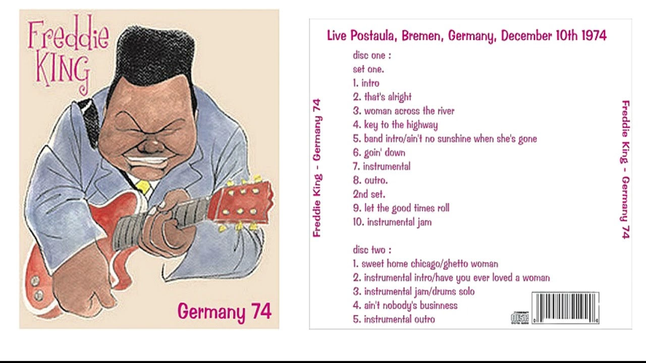 Freddie King - Live Bremen Germany December 10th 1974 - YouTube