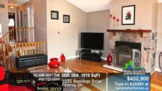1535 Rawlings Drive, Pickering - Stephen Young - Durham Home Savvy.flv