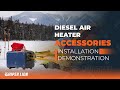 Diesel Heater Installation and Real Use in Cold Weather Camping