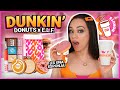 ¡ME MAQUILLO CON UNA DONA! | E.L.F. COSMETICS x DUNKIN' DONUTS