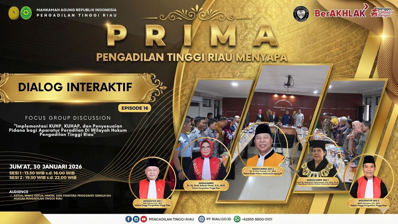 PRIMA Pengadilan Tinggi Riau Menyapa Eps 16