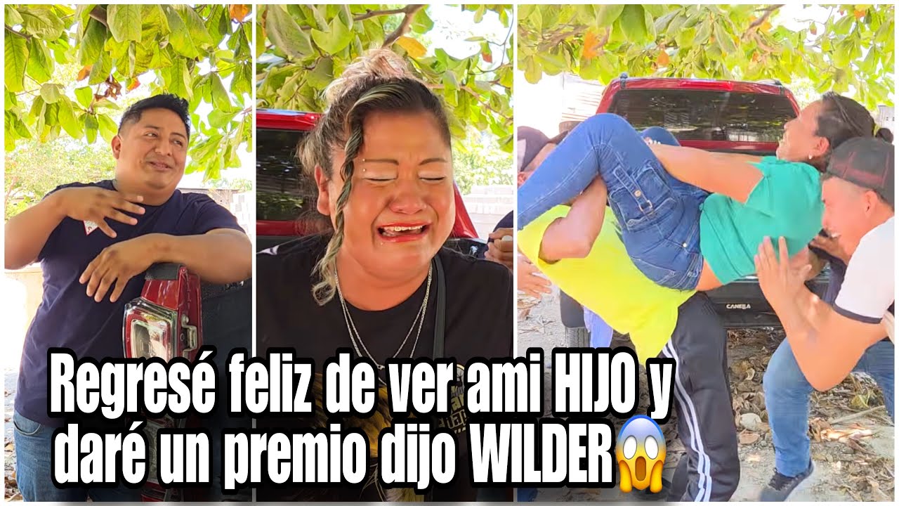 WILDER feliz pone enorme premio en la mesa: quién llora de verdad😱