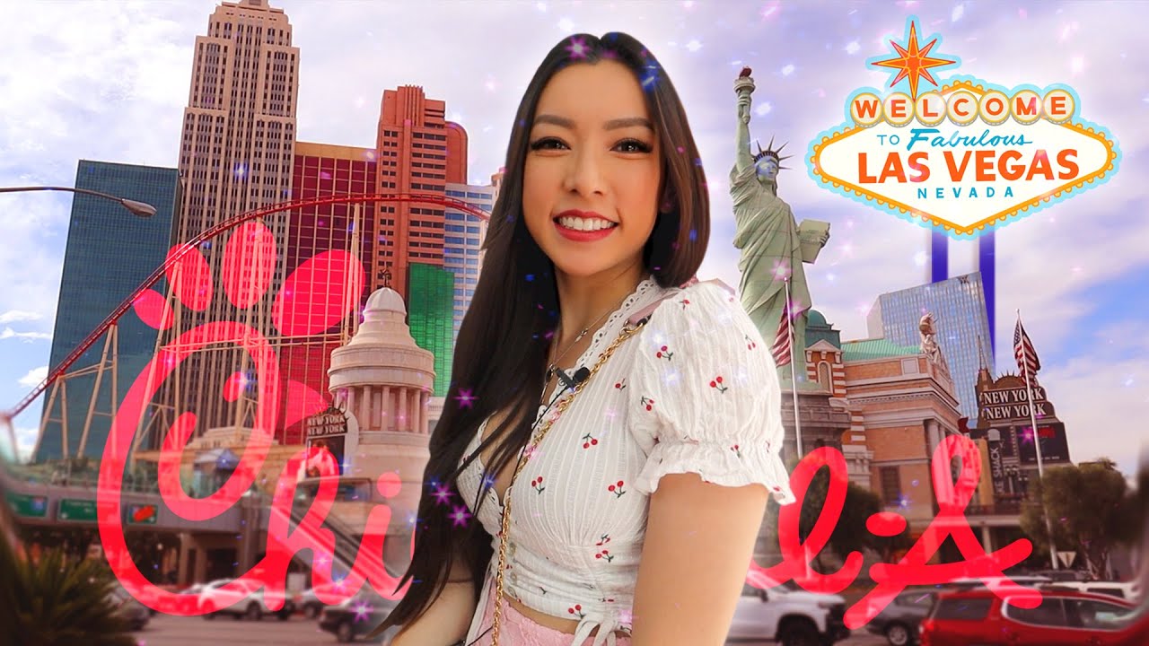Welcome to VEGAS!! ft. Tacos El Gordo & Trying Chick-fil-A