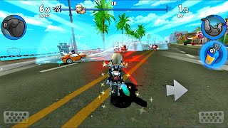 Black Motobike Roxie Racing | Beach Buggy Racing 2 screenshot 3