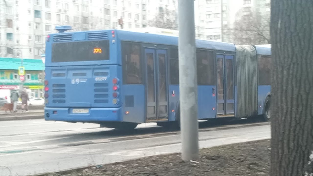 Старый автобус ЛИАЗ с гармошкой в старом окрасе 👍 - YouTube