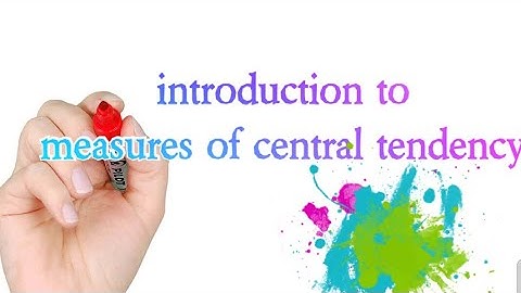 introduction to measures of central tendency part 1 in telugu