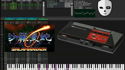 [Deflemask] Salamander Level 1 Master System Remix (Power of Anger)