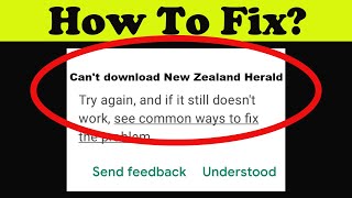 Fix Can't New Zealand Herald App on Playstore | Can't Downloads App Problem Solve - Play Store screenshot 2