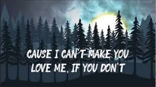 Shane Filan - I can't make you love me (lyrics) -HD