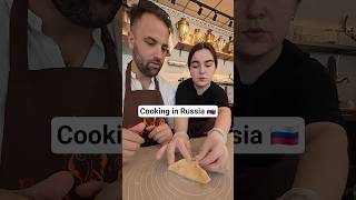 Cooking local food in Russia 🇷🇺 @MichelePonte