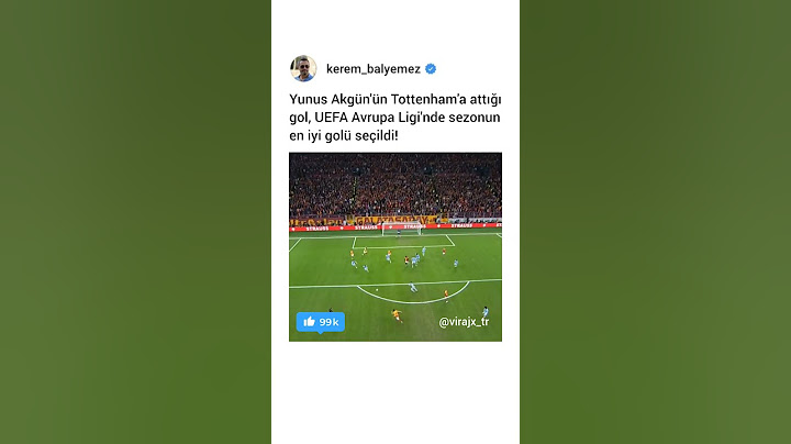 Avrupa Ligi'nin en iyi golü Yunus Akgün #galatasaray