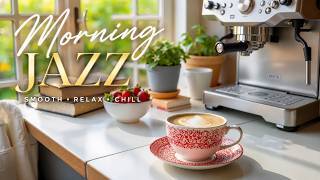 Gentle Morning Jazz ☕ Positive Summer Coffee Jazz with Soft Bossa Nova Music for Uplifting the Day screenshot 3