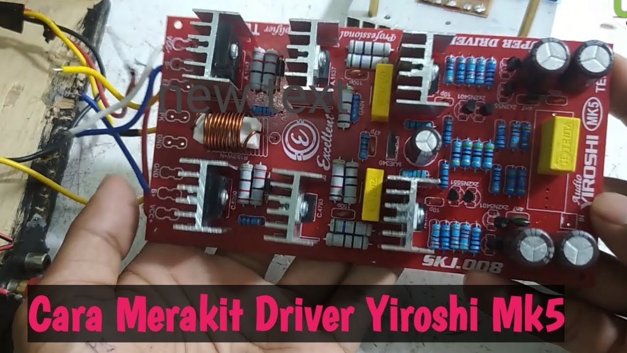 CARA MERAKIT DRIVER YIROSHI || menyambung kabel driver yiroshi mk 5