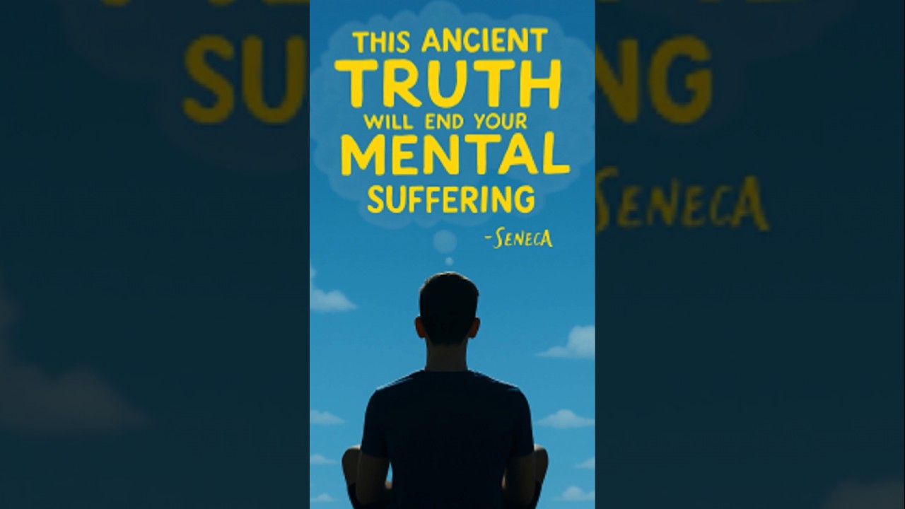 This Ancient Truth Will End Your Mental Suffering - Seneca Explains
