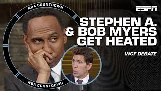 Bob Myers \& Stephen A. DEBATE 😤 Are Mavericks IMPRESSIVE or Wolves DISAPPOINTING? | NBA Countdown