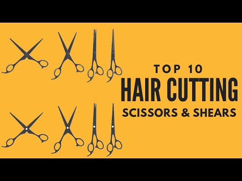 ビデオ: 散髪用はさみTE-SCISSORSストレート5,5モデルSK76-5,5、Kapous Professional