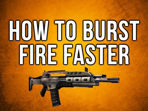 Black Ops 2 In Depth - How To Burst Fire Faster (M8A1, Chicom, Swat-556, B23R)