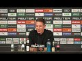 "Enttäuscht über die Niederlage & die erste Halbzeit" | 🎙️ PK nach Borussia - VFL Wolfsburg