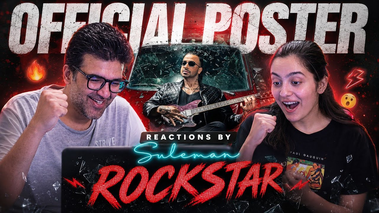 Pakistan Roksar Rockstar Offical Poster Review By Pakistani Couple | Shakib Khan - YouTube