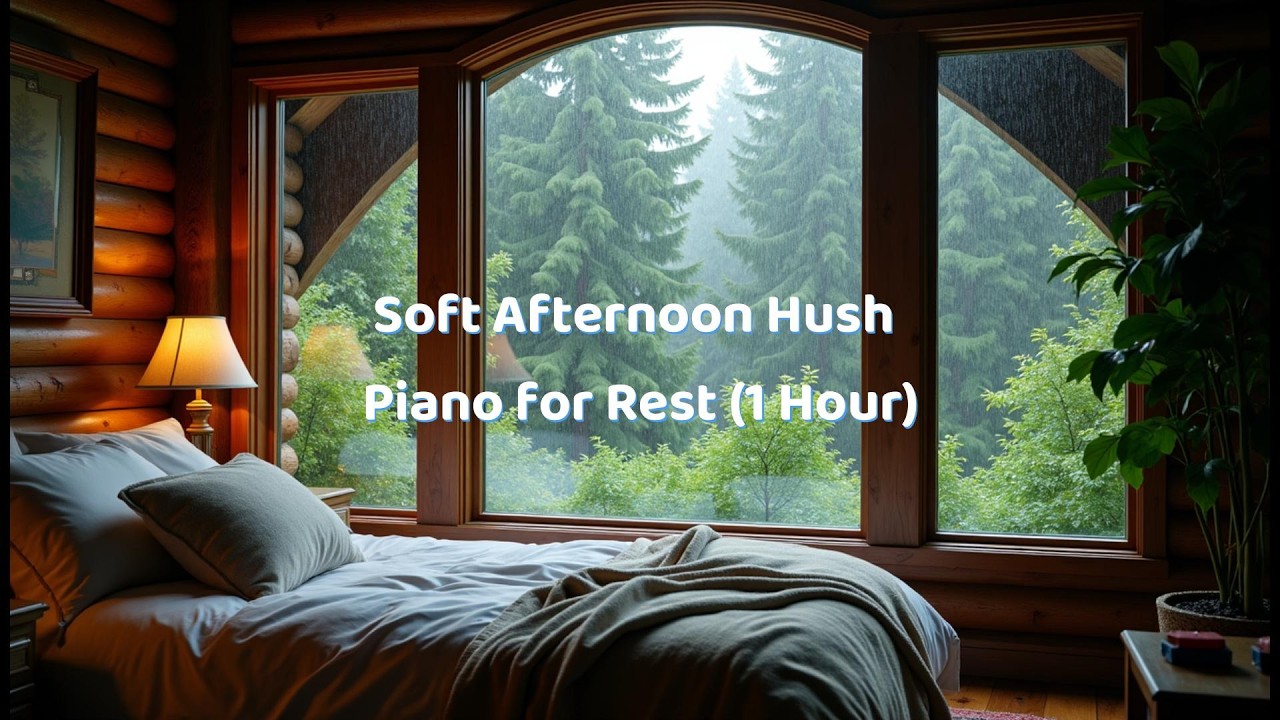 Soft Afternoon Hush — Piano for Rest (1 Hour)