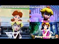 MMD Peach Daisy Rosalina Hurly Burly Quadparison 