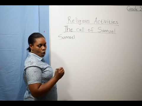 grade 2 religious activities the call of samuel youtube