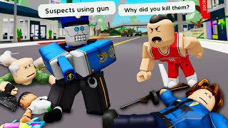 Robocop Roblox Brookhaven Rp - Funny Moments