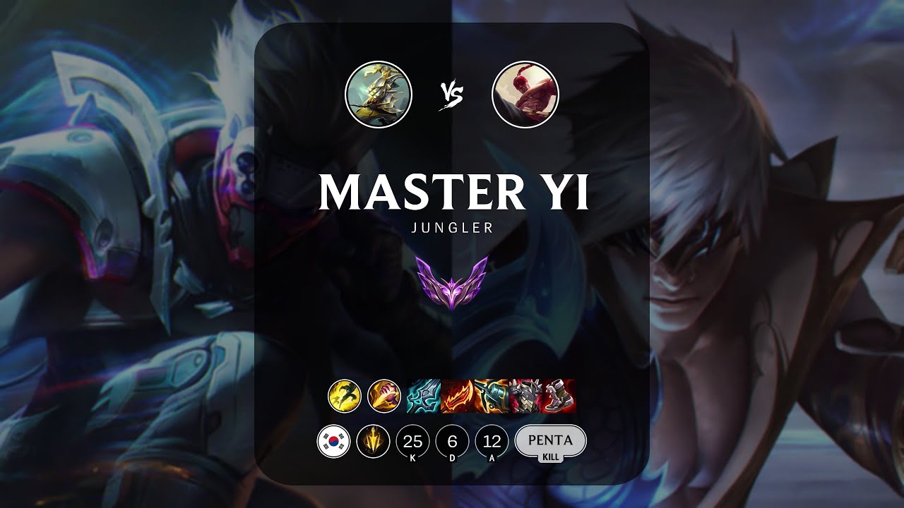 Master Yi Jungle vs Lee Sin - KR Master Patch 14.4 - YouTube