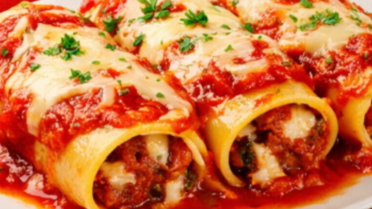 مكرونة الازانيا بأسهل طريقه مع اللحم المفروم وصلصة الطماطم التركية كانيلوني👌