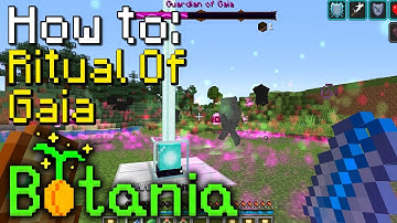 Hoe: Botania | Ritueel van Gaia met gevecht! (Minecraft 1.16.5)