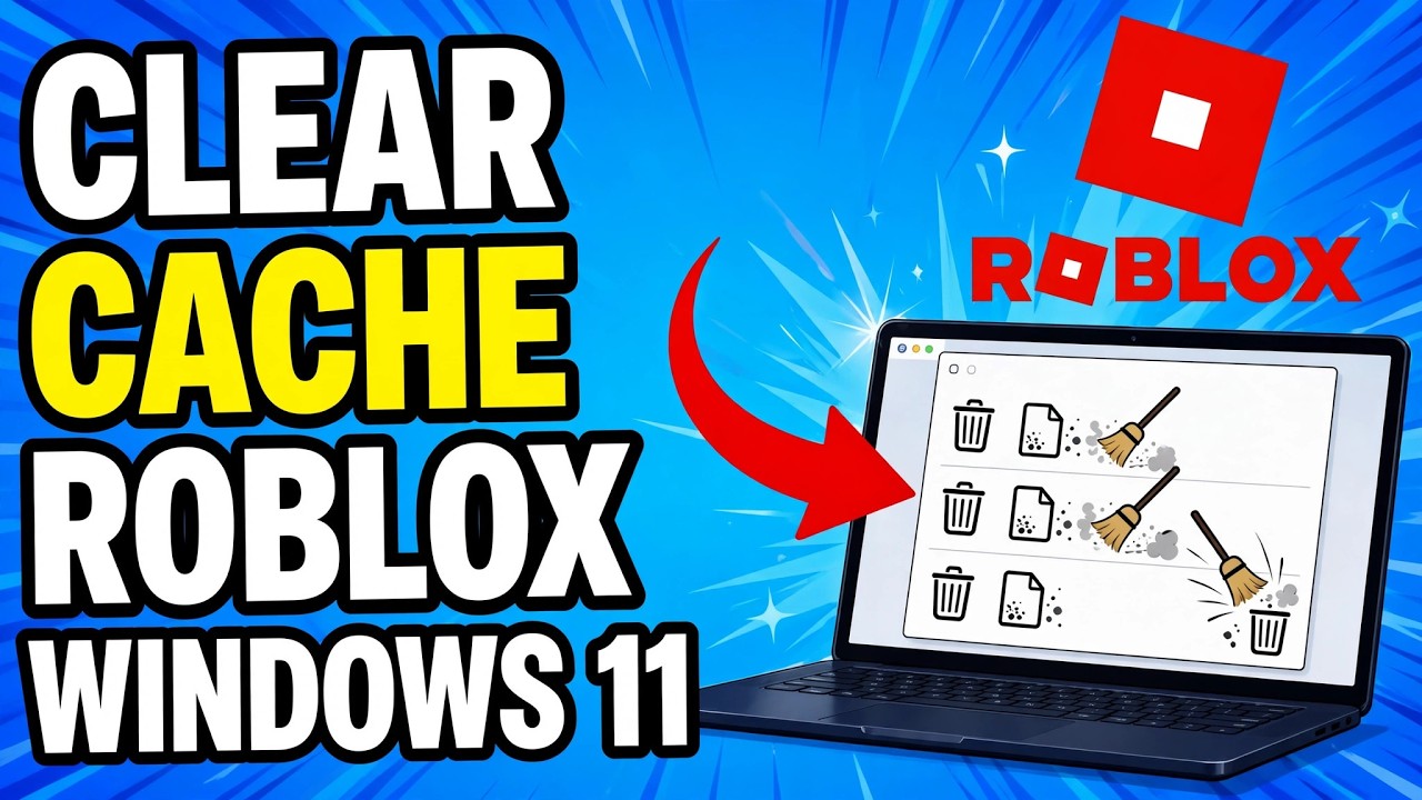 How to Clear Roblox Cache in Windows 11 - YouTube