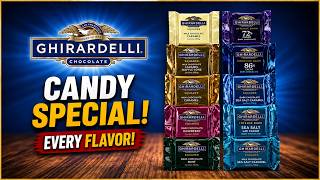 Ghirardelli Candy Special | Every Flavor | ASMR