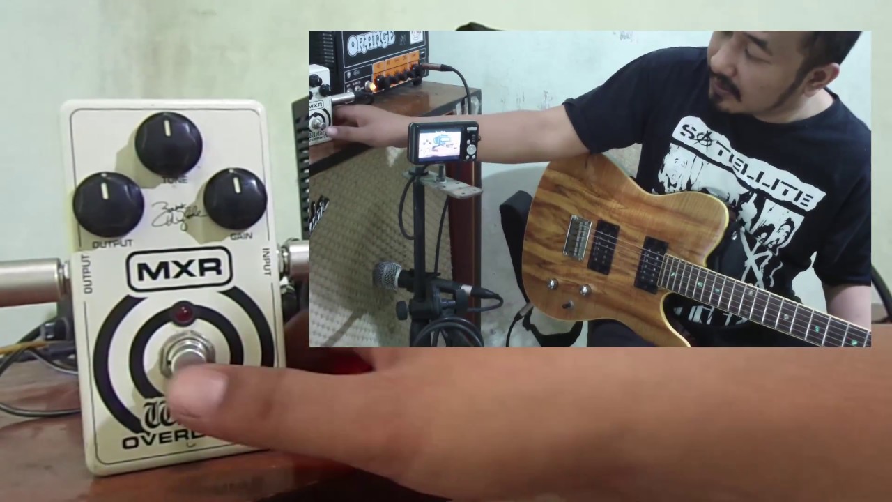 MXR wylde overdrive pedal sound review