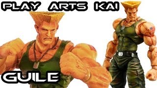 Super Street Fighter IV Guile Play Arts Kai Action Figure