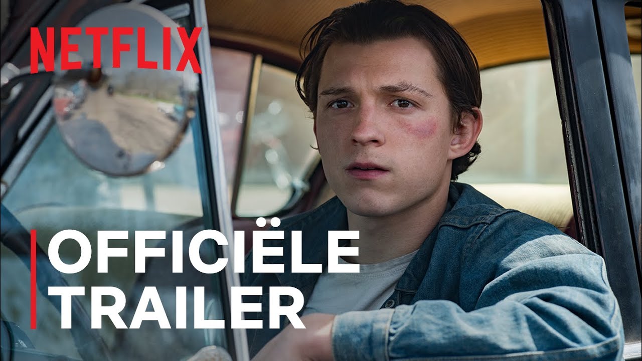 The Devil All The Time, met Tom Holland en Robert Pattinson Officiële