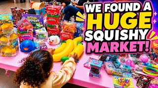 😱 We Found a HUGE Squishy Market! You have to see the finds #trending #viral