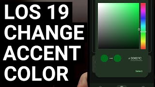 3 Ways to Change the Accent Color on LineageOS 19 screenshot 2