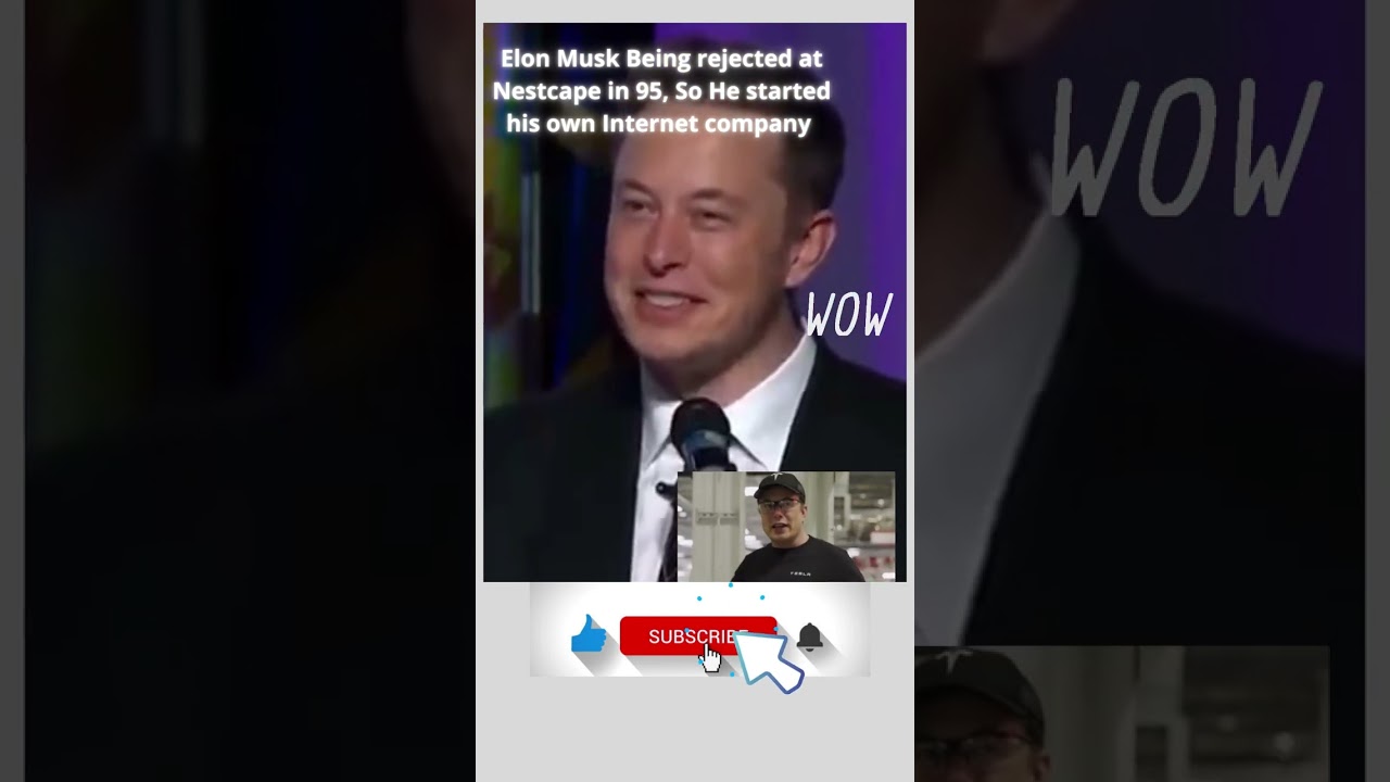 Elon Musk being rejected at Netscape in 1995