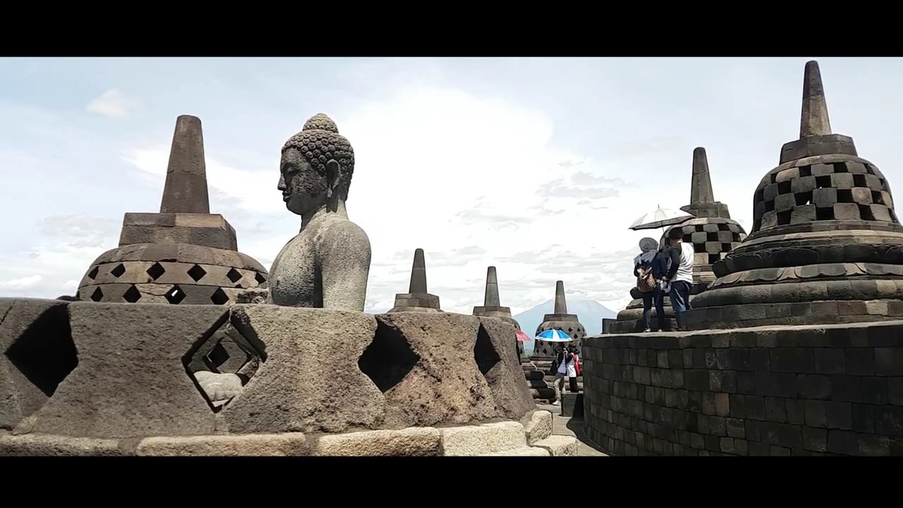 Visit Borobudur Temple, Magelang, Central Java, Indonesia